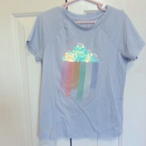 Sequin cloud soft shirt